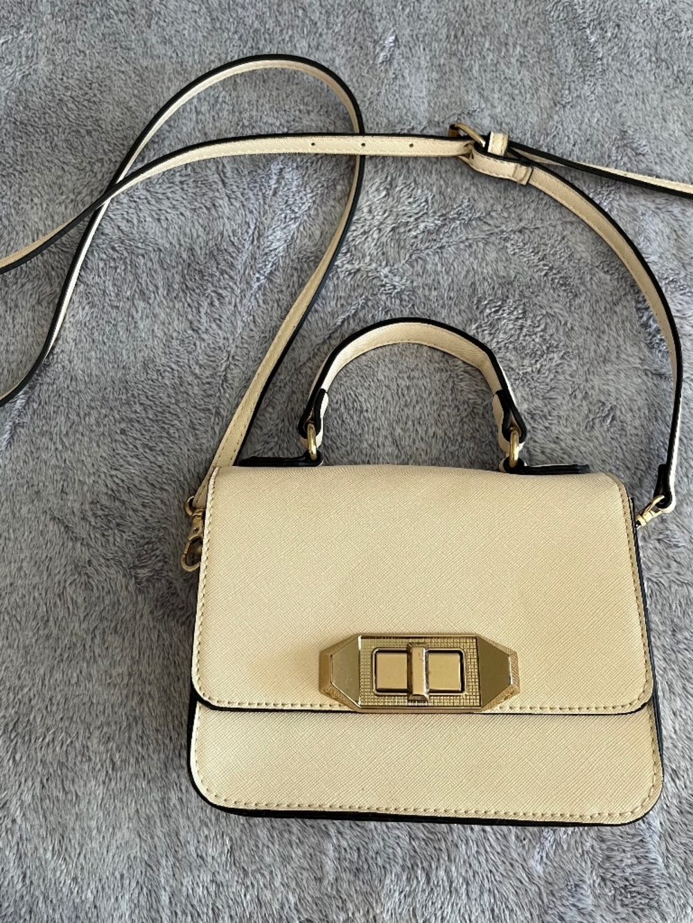 ALDO Top Handle Crossbody Ivory Color Bag
